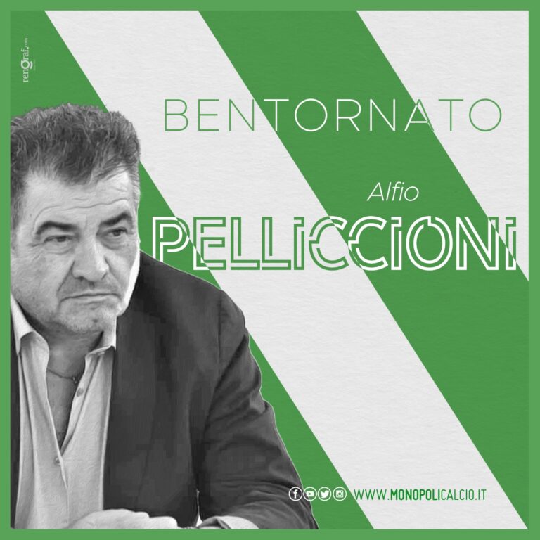 ALFIO PELLICCIONI DIRETTORE SPORTIVO DEL MONOPOLI