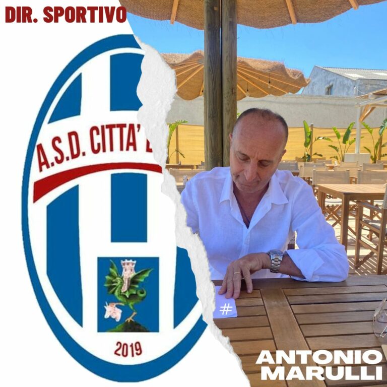 ANTONIO MARULLI E’ IL NUOVO DIRETTORE SPORTIVO DEL “CITTA’ DI TRANI”
