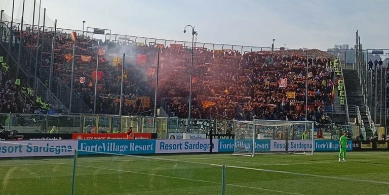 Ceesay, Blin e un super Falcone regalano la vittoria al Lecce: l’ Atalanta finisce ko al “Gewiss Stadium”.