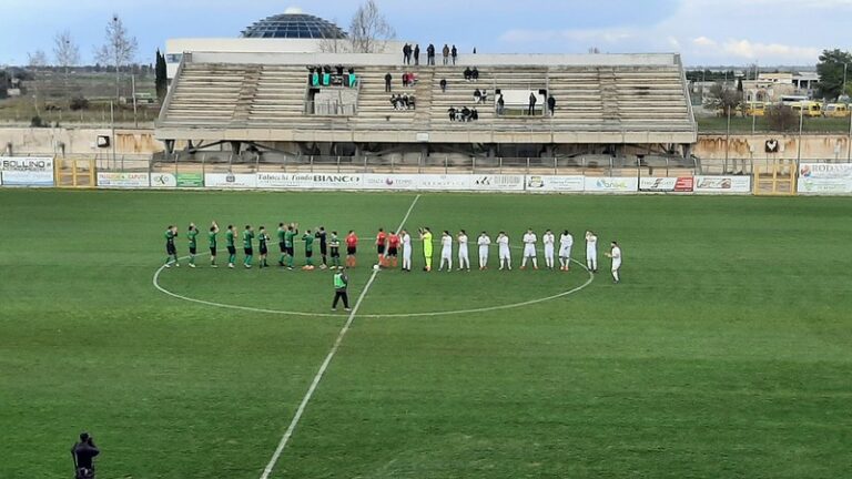 Gjonaj e Montinaro rilanciano il Nardò. Bitonto a mani vuote.