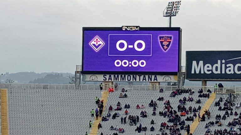 LIVE – Fiorentina-Lecce: le formazioni ufficiali.