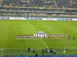 Diretta live dallo Stadio Marcantonio Bentegodi, H.Verona-US Lecce 2-2. Finale