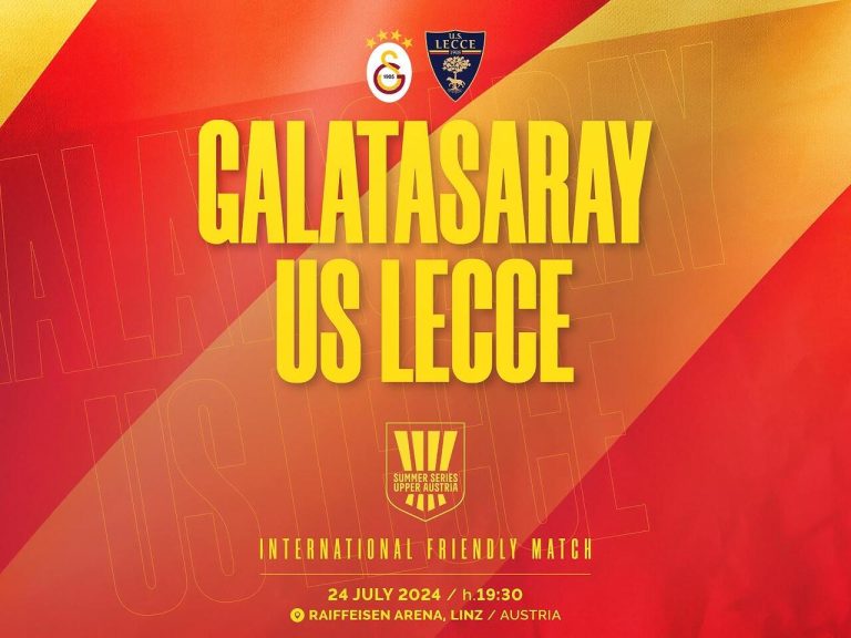 Amichevole internazionale per il Lecce: il 24 luglio i giallorossi affronteranno i campioni di Turchia del Galatasaray