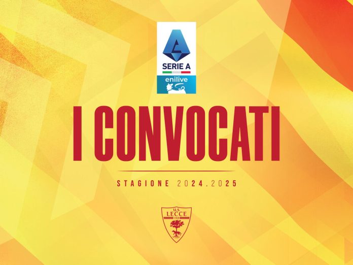 I convocati di Lecce – Udinese I convocati di Lecce – Udinese