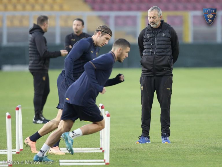 Primo allenamento diretto da mister Giampaolo