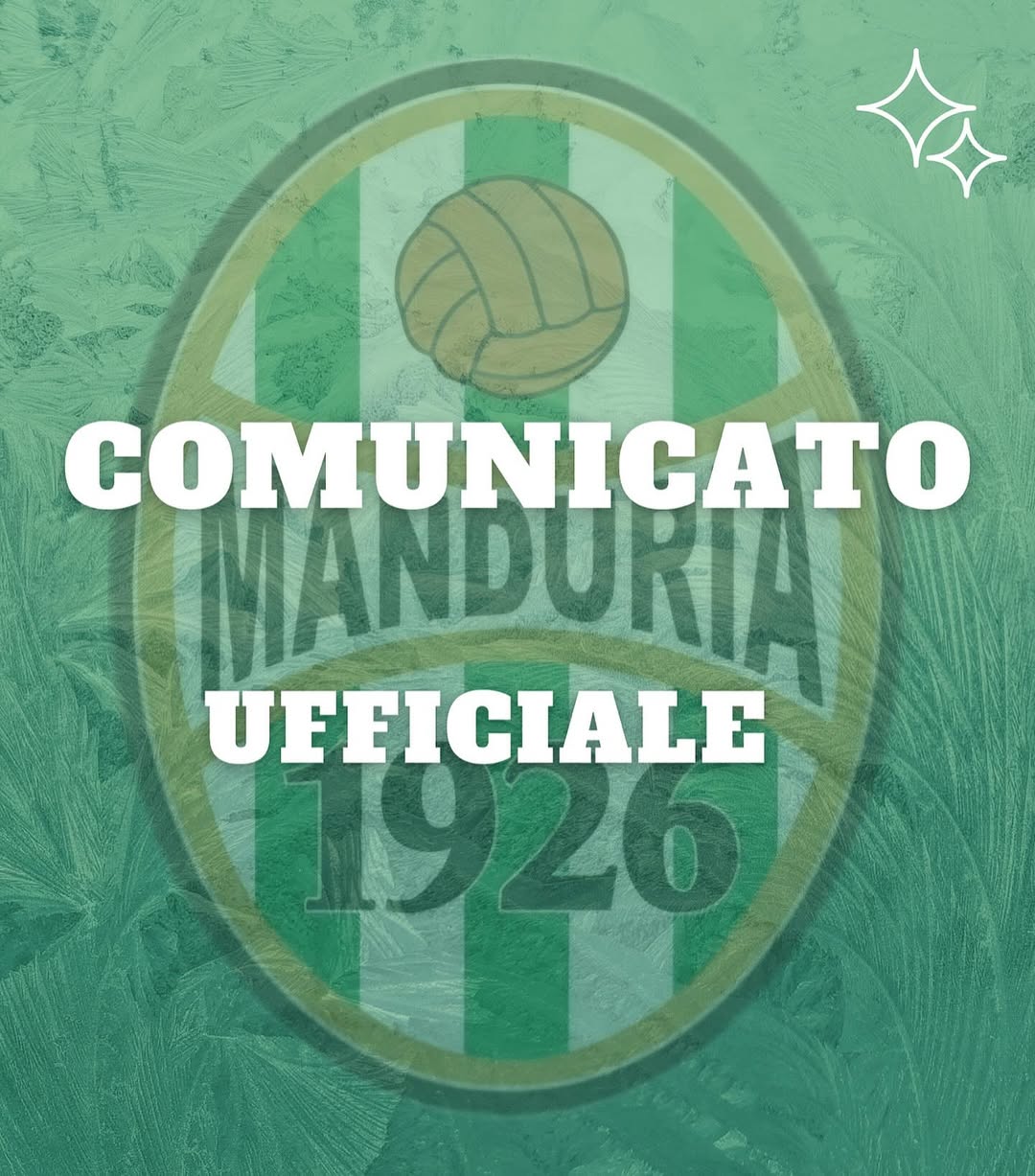 SSD Manduria – Comunicato della società SSD Manduria – Comunicato della società