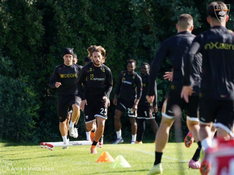 US Lecce, prosegue la preparazione