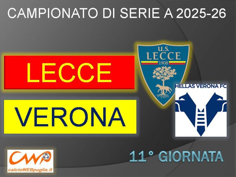 Di Francesco: “Il Verona ha raccolto meno di quanto prodotto”. Le probabili formazioni di Lecce-H.Verona