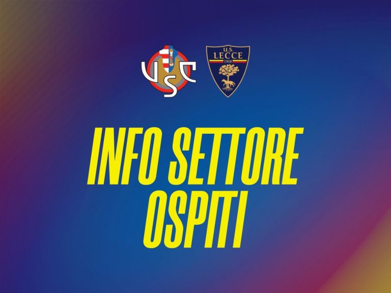 Cremonese-Lecce: info settore ospiti – US Lecce