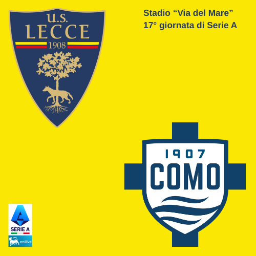 “Via del Mare” sold out per chiudere l’anno in bellezza: le probabili formazioni di Lecce-Como