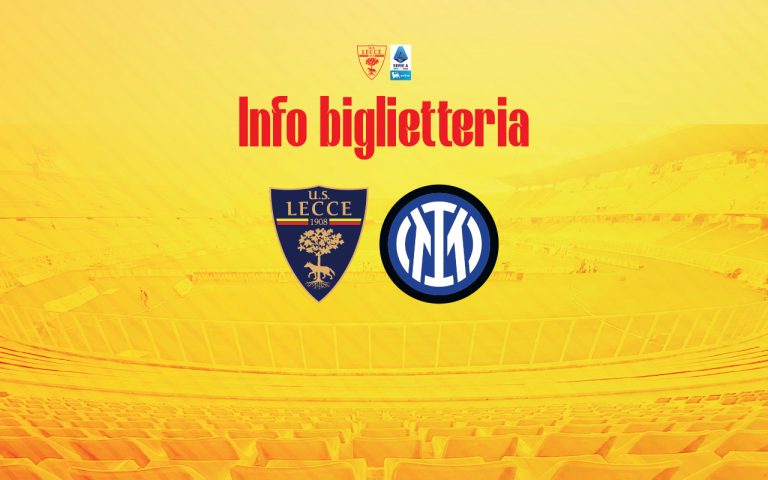 Lecce – Inter: info biglietteria