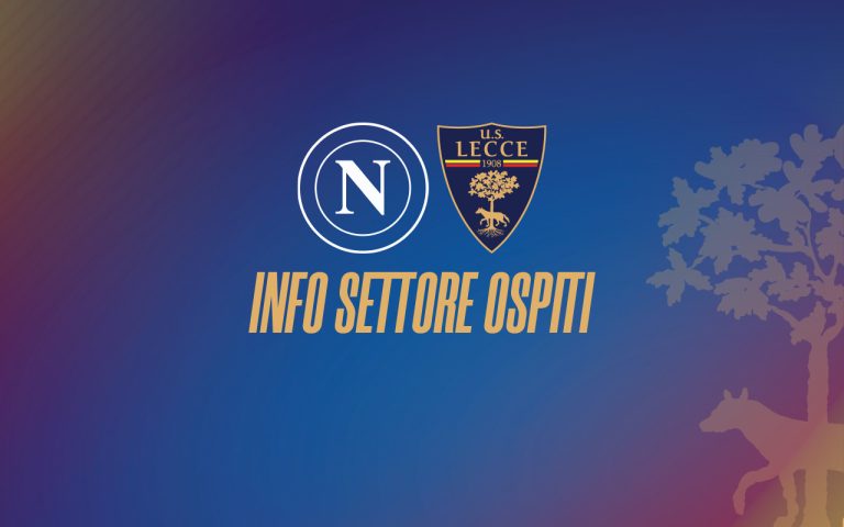 Napoli – Lecce: info Settore Ospiti