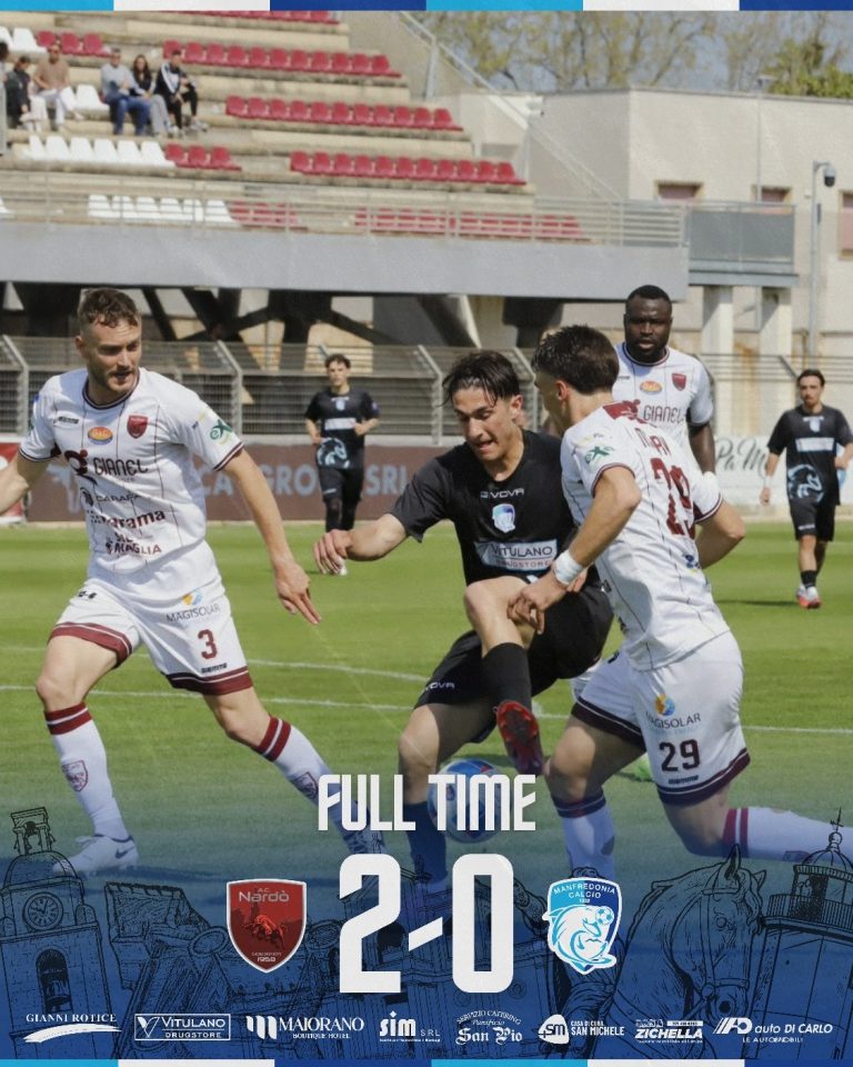 Serie D: vittoria del Nardò contro il Manfredonia