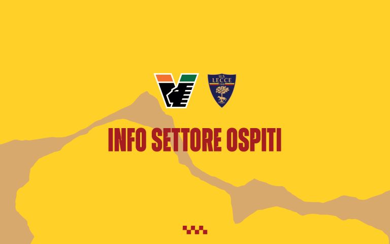 Venezia – Lecce: info Settore Ospiti