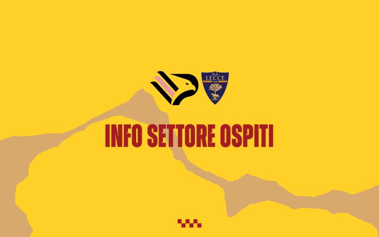 Coppa Italia | Palermo – Lecce: info Settore Ospiti