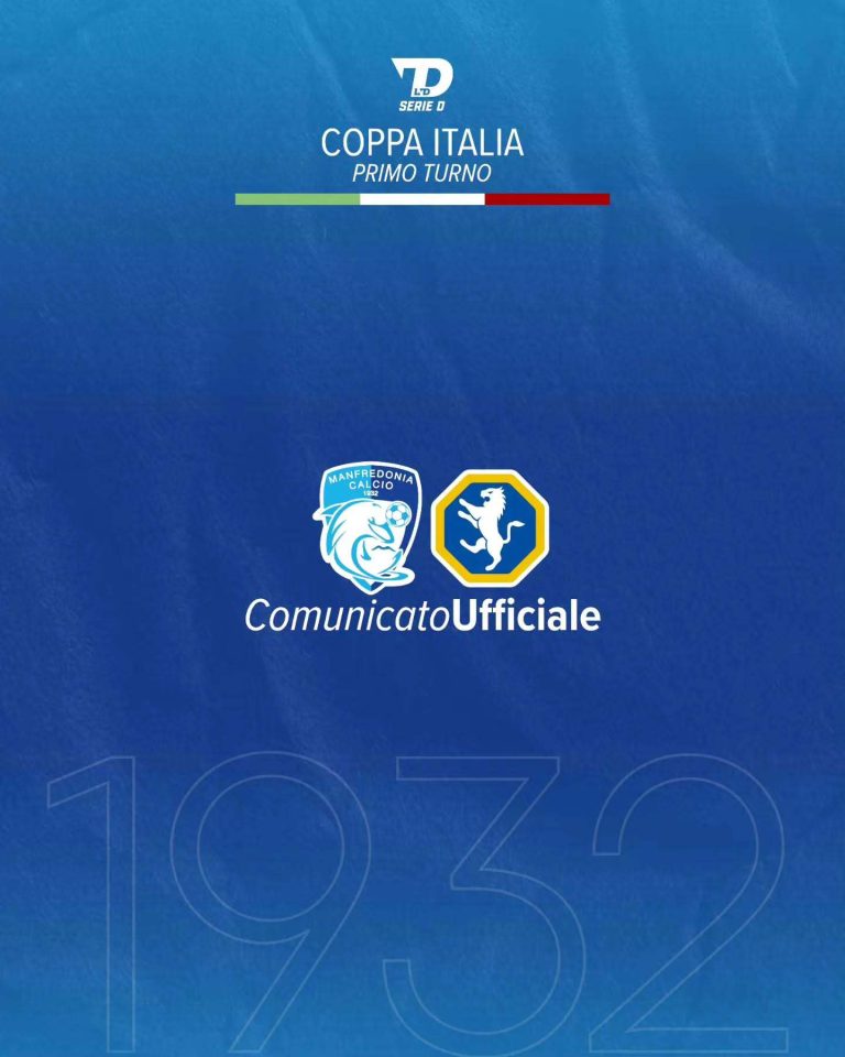 𝗩ariazione data & orario per 𝗠anfredonia-𝗙idelis 𝗔ndria