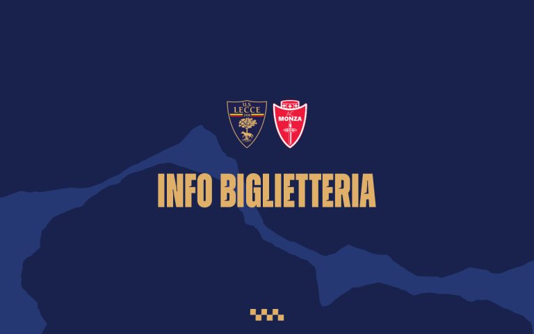 Lecce – Monza: info biglietteria